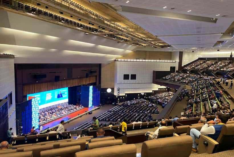 Modern Convention Center Interior